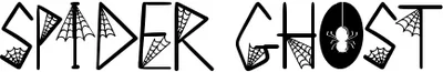 Spider Ghost Font