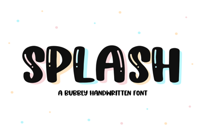Splash | Fun Handwritten Font Free Download