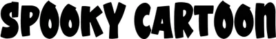 Spooky Cartoon Font