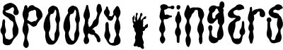 Spooky Fingers Font