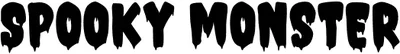 Spooky Monster 2 Font