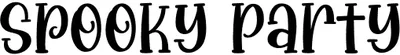 Spooky Party 2 Font