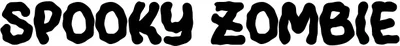 Spooky Zombie 2 Font
