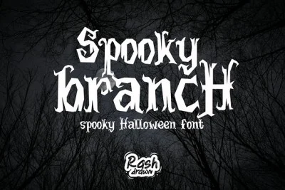 SpookyBranc Font
