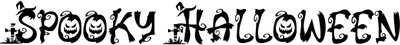 Spookyhalloween Font