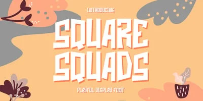 Square Squads Font