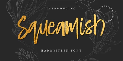 Squeamish Font