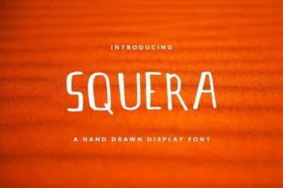 SQUERA Font For Header & Book Text