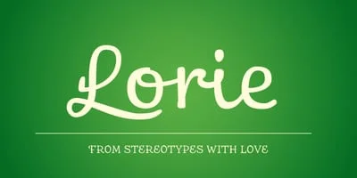 St Lorie Font