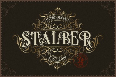 STALBER FONT + Decorative