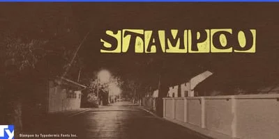 Stampoo Font