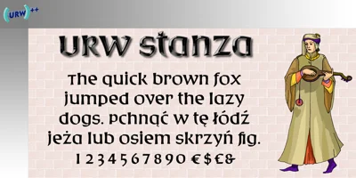 Stanza Font