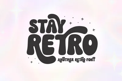 Stay Retro | Retro Swash Font