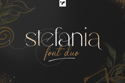 Stefania - font duo + more and more Free Download