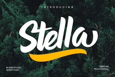 Stella Typeface