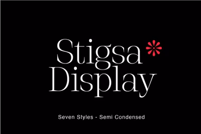 Stigsa Semi Condensed Free Download