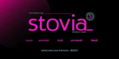 Stovia Font