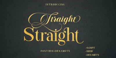 Straight Script