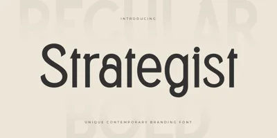 Strategist Font