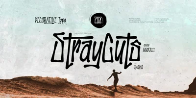 Stray Cuts Font