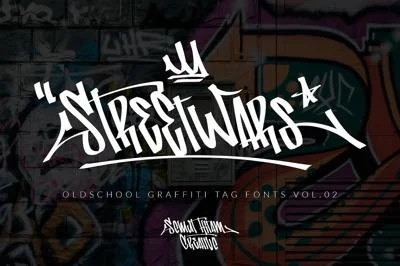 Street Wars - Graffiti Fonts