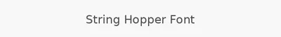 String Hopper Font