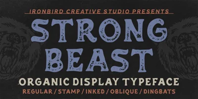Strong Beast Font