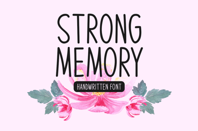 Strong Memory Typeface Free Download