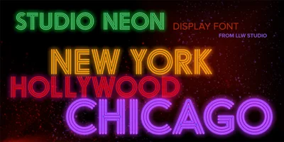 Studio Neon Font