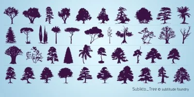 Subikto Tree Font
