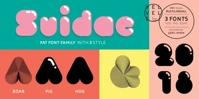 Suidae Font