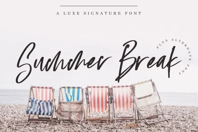 Summer Break Font