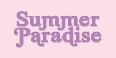 Summer Paradise Font