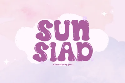 Sun said font