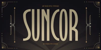 Suncor Font