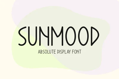 Sunmood Typeface