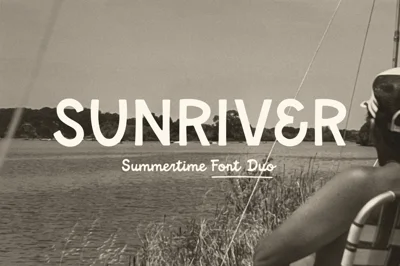 Sunriver + Floridian Font