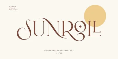 Sunroll Font