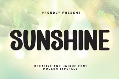 Sunshine | Script Font