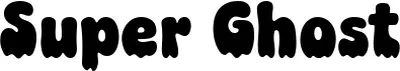 Super Ghost Font