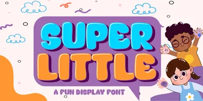Super Little Shadow Font