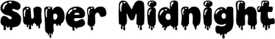 Super Midnight Font