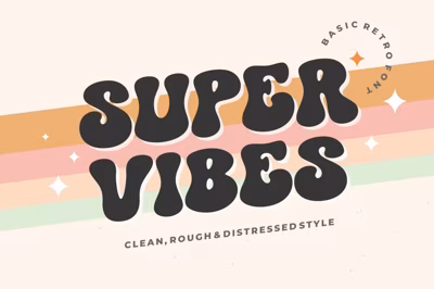 Super Vibes - Retro Groovy Style Free Download