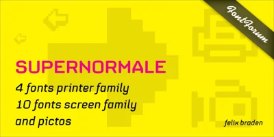Supernormale Font