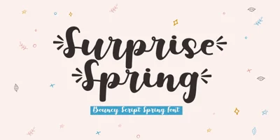 Surprise Spring Font