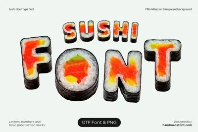 Sushi Font