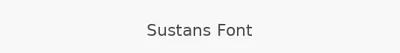 Sustans Font