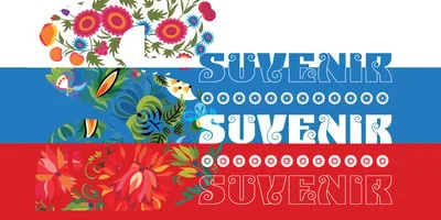 Suvenir Rus Font