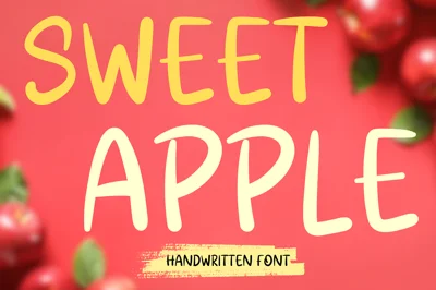 Sweet apple Font