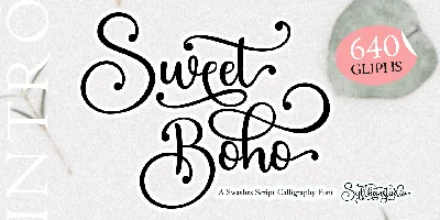 Sweet Boho Font